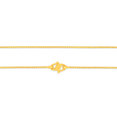 22K Gold Kids Box Chain - 14"